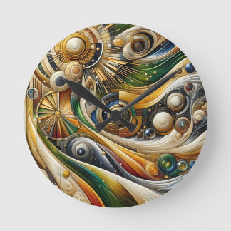 Wall Clock Rund Klocka