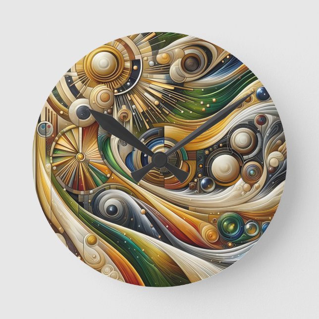 Wall Clock Rund Klocka (Framsida)