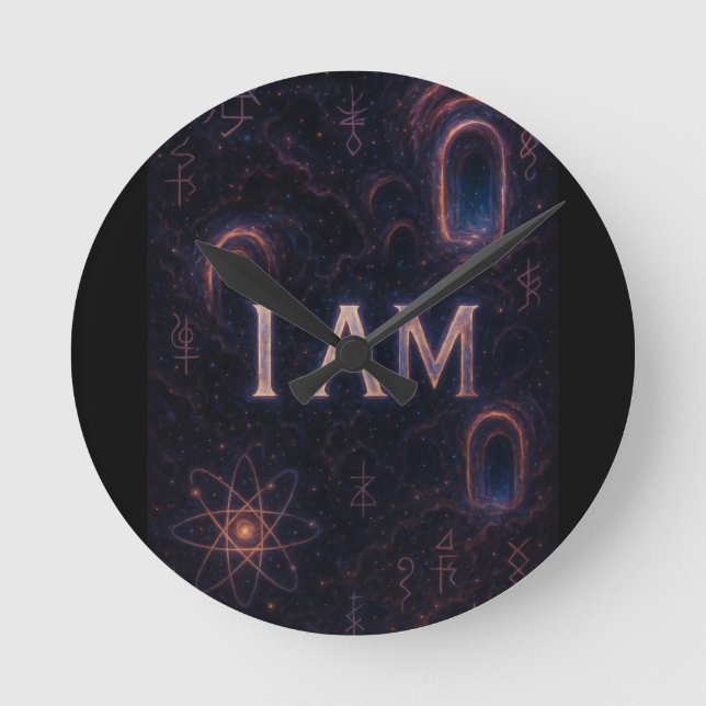 Wall Clock Rund Klocka (Framsida)