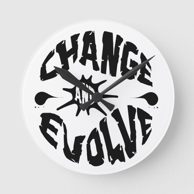 Wall Clock Rund Klocka (Framsida)