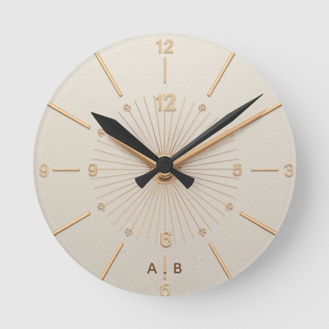 Wall Clock Rund Klocka (Framsida)