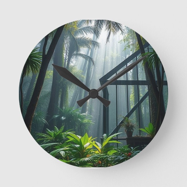 WALL CLOCK RUND KLOCKA (Framsida)