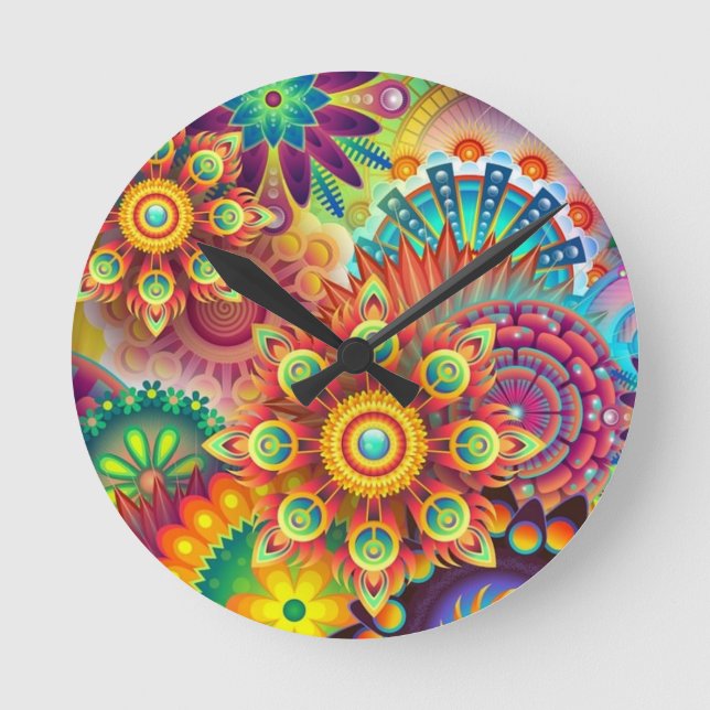 Wall Clock Rund Klocka (Framsida)