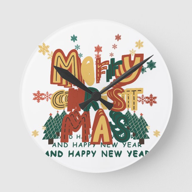 Wall Clock Rund Klocka (Framsida)