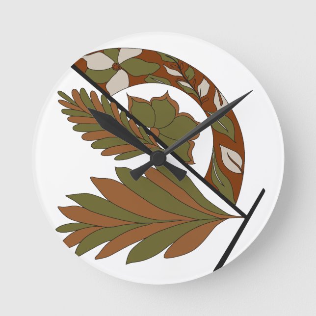 Wall Clock Rund Klocka (Framsida)