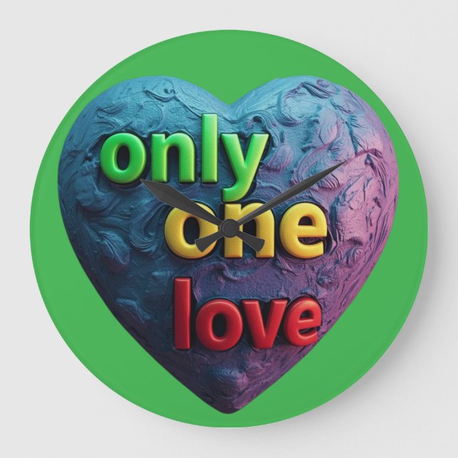 Wall Clock Stor Klocka (Framsida)