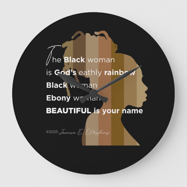 Wall Clock Stor Klocka (Framsida)