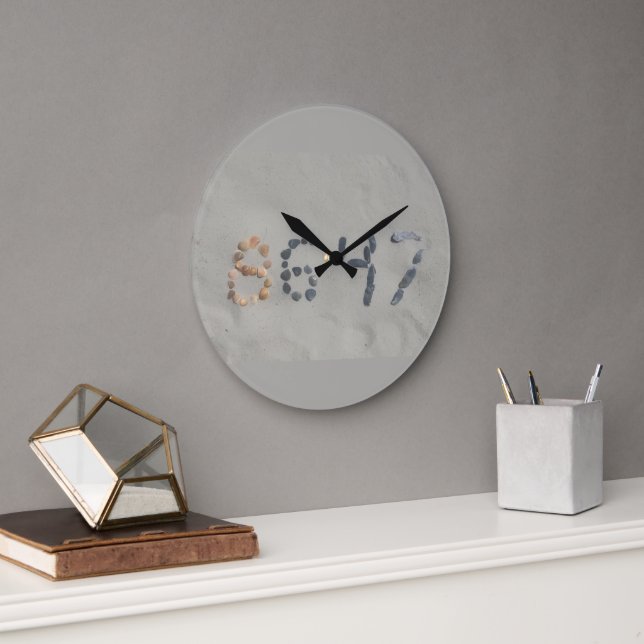 Wall Clock Stor Klocka (Kontor)