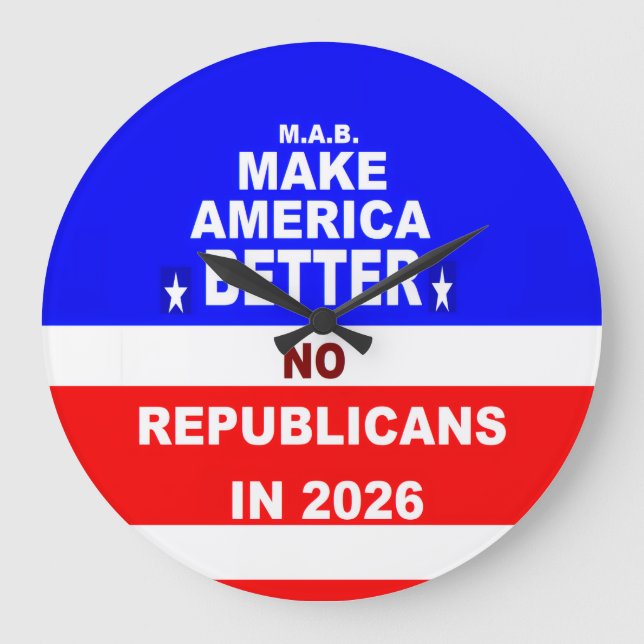 Wall Clock Stor Klocka (Framsida)