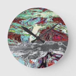 Wall Clock – Strata Pulse Rund Klocka