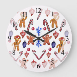 Wall Clock Sweet-jul Stor Klocka