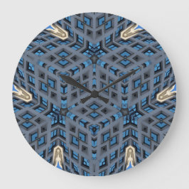 Wall Clock THE KALEIDOSCOPE OF LIFE Stor Klocka