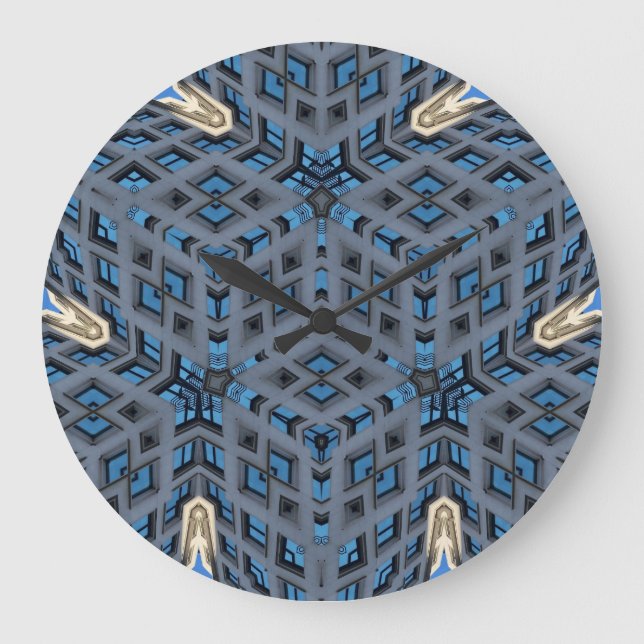 Wall Clock THE KALEIDOSCOPE OF LIFE Stor Klocka (Framsida)