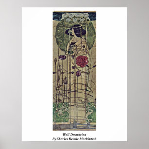Wall Dekoration by Charles Rennie Mackintosh Poster