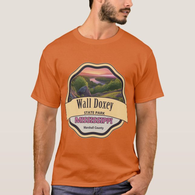 Wall Doxey State Park T Shirt (Framsida)