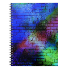 Wall Graffiti Anteckningsbok Med Spiral