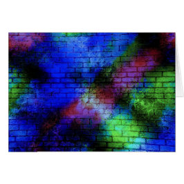 Wall Graffiti Hälsningskort