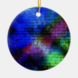 Wall Graffiti Julgransprydnad Keramik