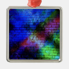 Wall Graffiti Julgransprydnad Metall