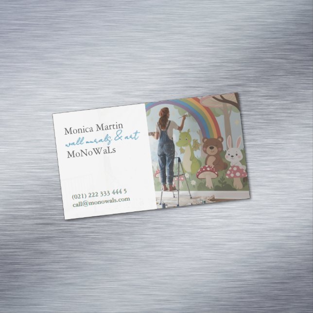 Wall Mural Painter  Magnetiska Visitkort (In Situ)