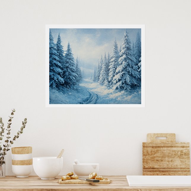 Wall Poster – Tranquil Nature-Inspired Home (Kök)