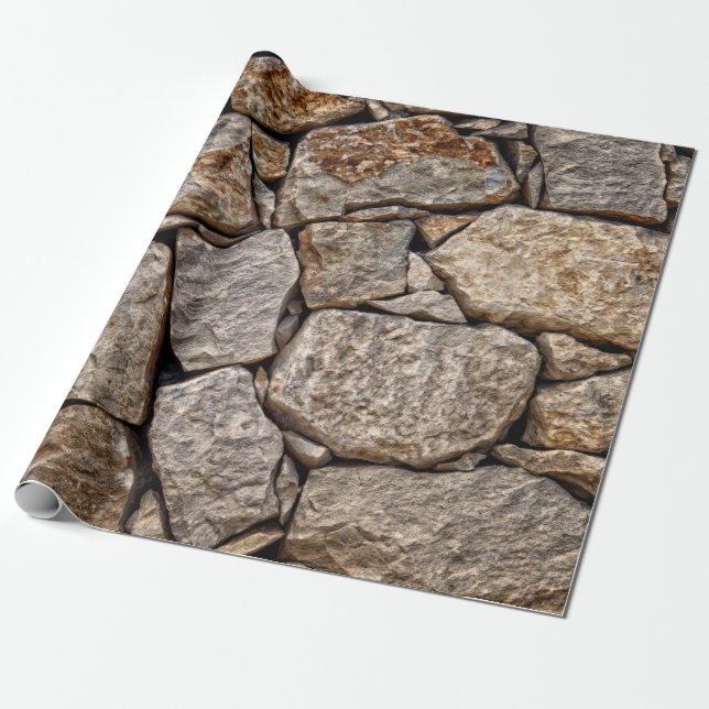 Wall stones masonry rocks presentpapper (Utrullad)