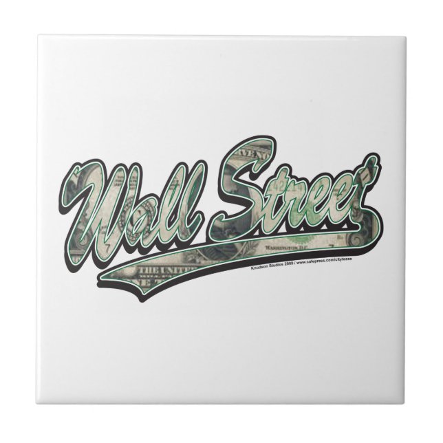 Wall street - 1000 dollar Bill Kakelplatta (Framsidan)