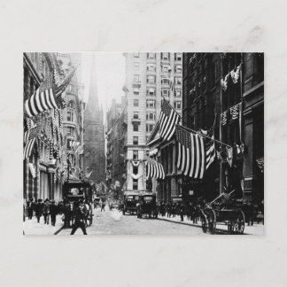 wall street 1900 vykort