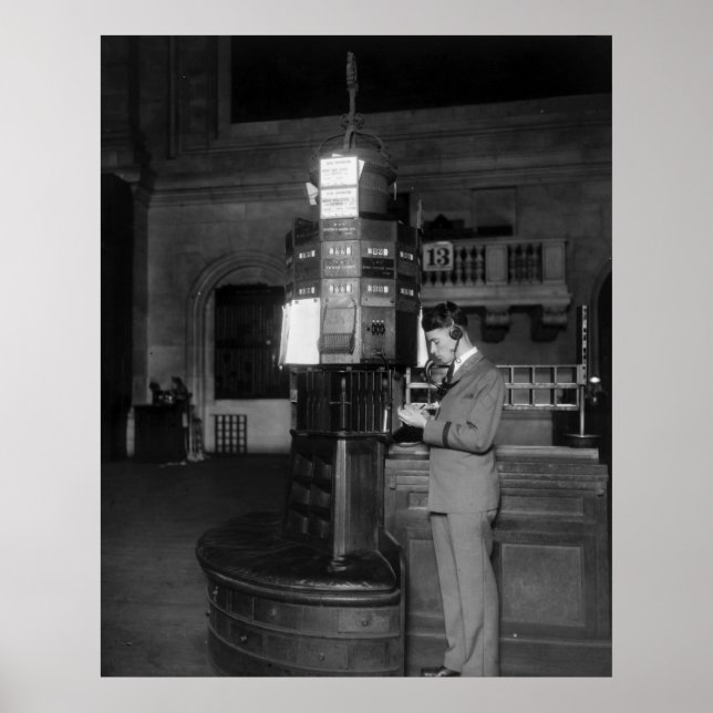 Wall Street, 1928 Poster (Framsidan)