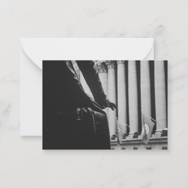 Wall Street Anteckningskort (Framsida)