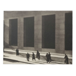 Wall street (av Paul Strand 1915) Anteckningsblock