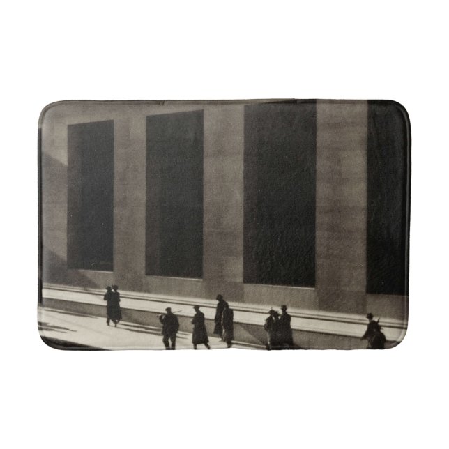 Wall street (av Paul Strand 1915) Badrumsmatta (Framsidan)