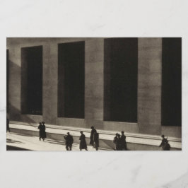 Wall street (av Paul Strand 1915) Brevpapper