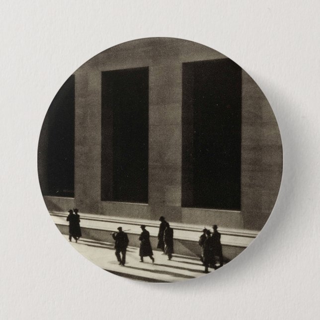 Wall street (av Paul Strand 1915) Knapp (Framsida)