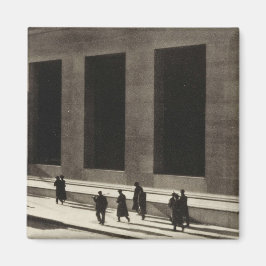 Wall street (av Paul Strand 1915) Magnet