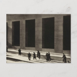 Wall street (av Paul Strand 1915) Vykort