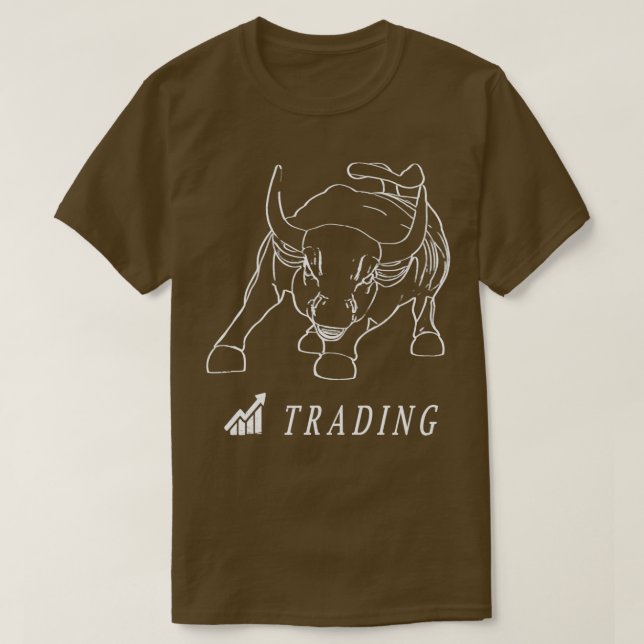 Wall street Bull T Shirt (Design framsida)