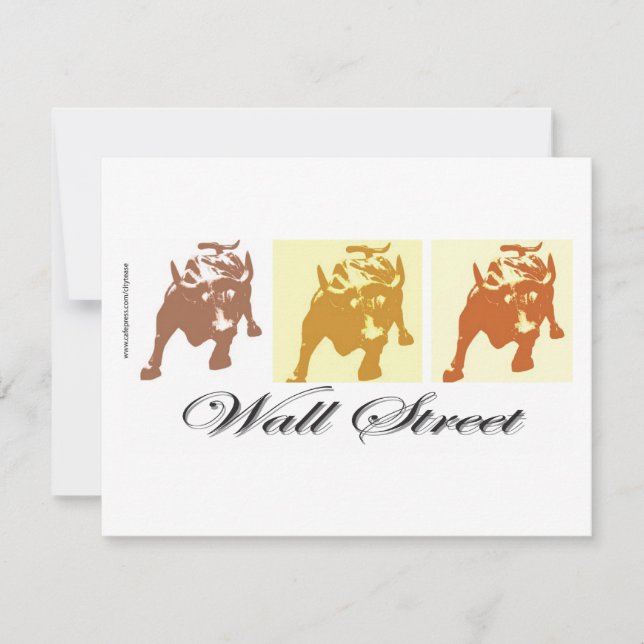 Wall street Bullmarknaden (Framsida)