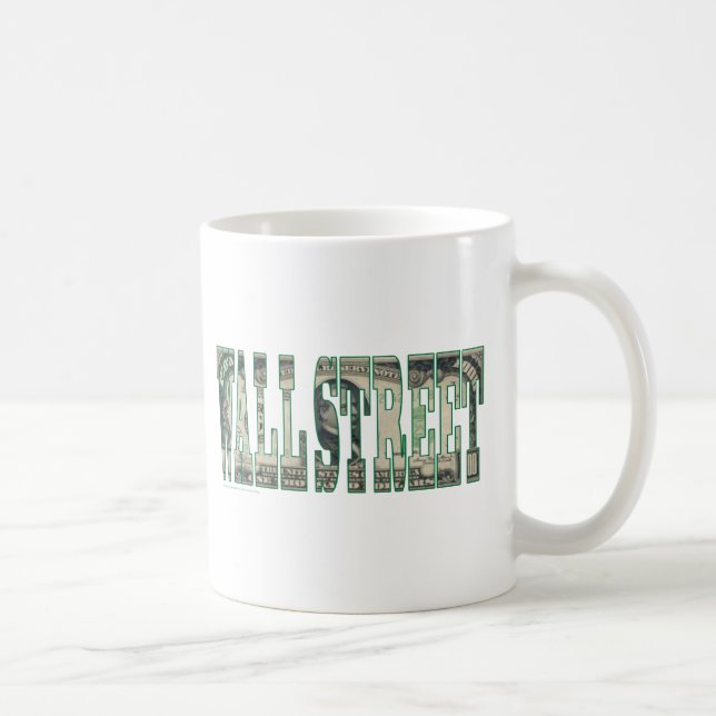 Wall street/Greed är Bra Kaffemugg (Höger)