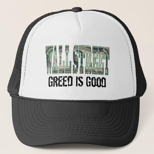 Wall street/Greed är Bra Keps (Framsida)