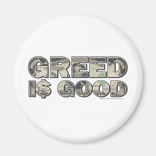 Wall street/Greed är Bra Magnet