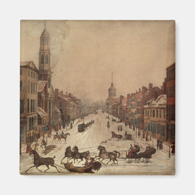 Wall street i Winter Magnet (Framsidan)