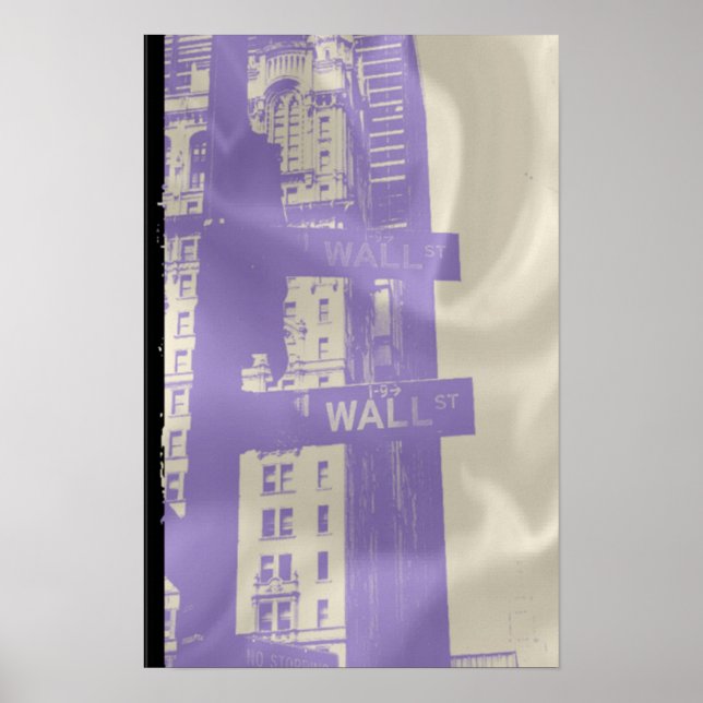 Wall street Nyc Poster (Framsidan)