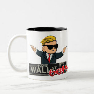 Wall street-paket Två-Tonad mugg