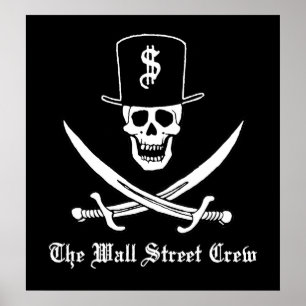 Wall street Pirater Poster
