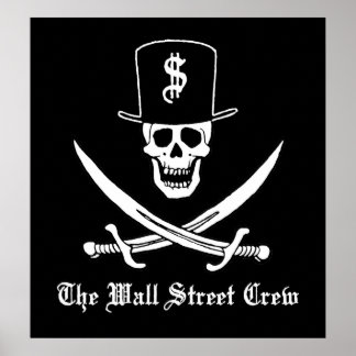 Wall street Pirater Poster