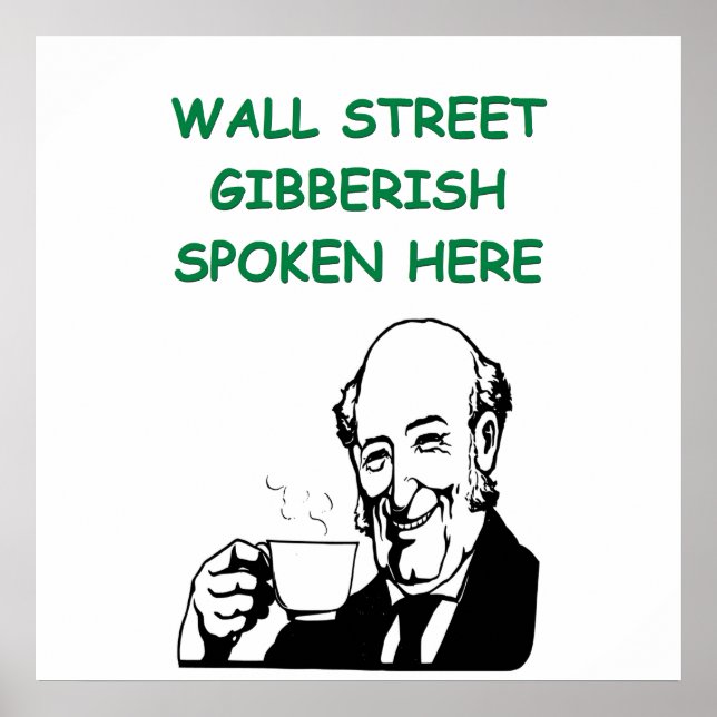 wall street poster (Framsidan)