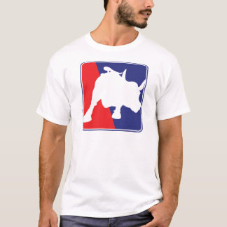 Wall street Red White och Blue Bull Tee