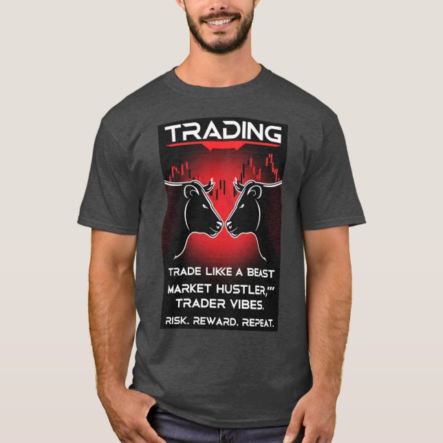 Wall street Savage - viloläge på T Shirt (Framsida)