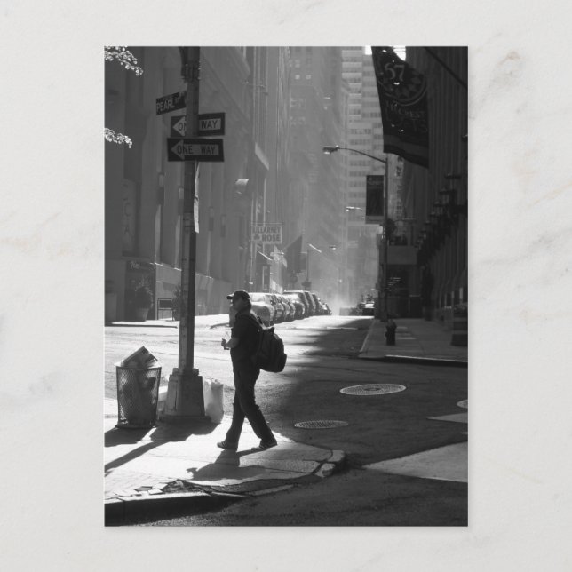 Wall street vykort (Framsida)